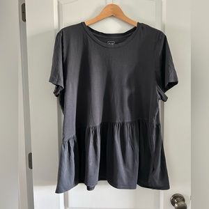 Women’s Asymmetrical Peplum Tee